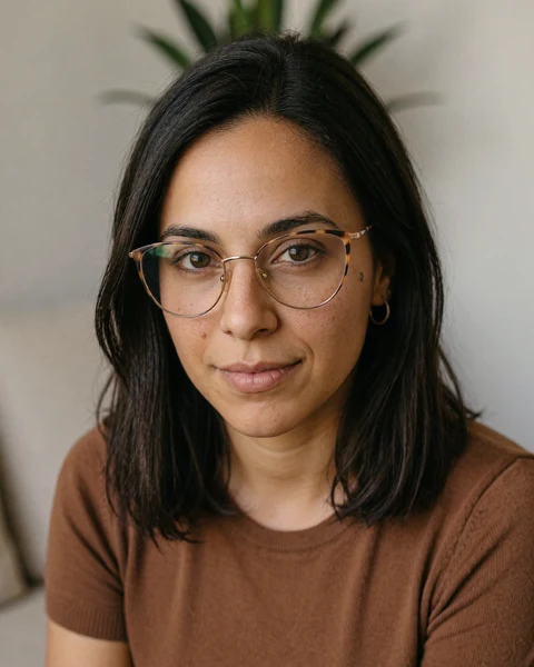 A mesma mulher em casa